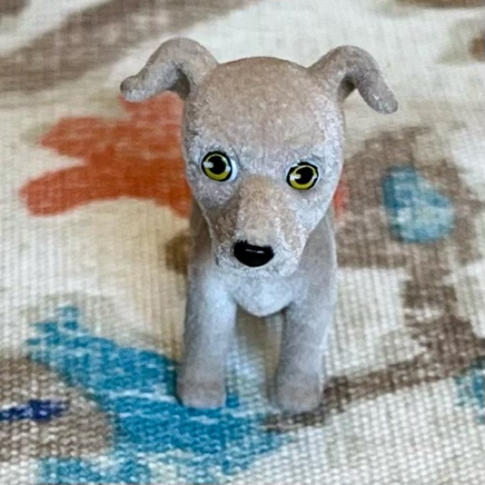Puppy In My Pocket Herman Greyhound Dog Figure